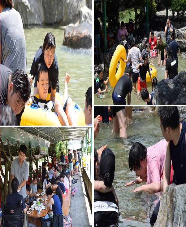 (품안의 집)천진암 계곡으로의 피서~